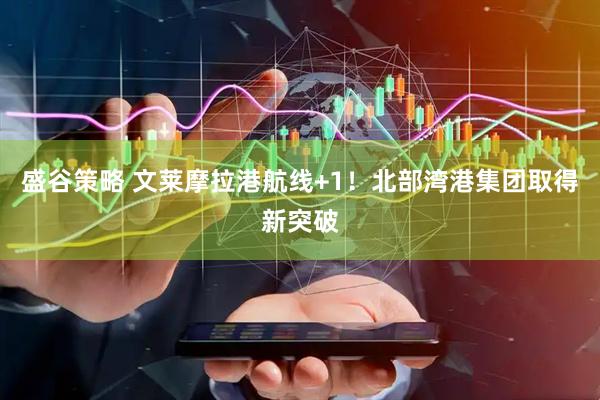 盛谷策略 文莱摩拉港航线+1！北部湾港集团取得新突破